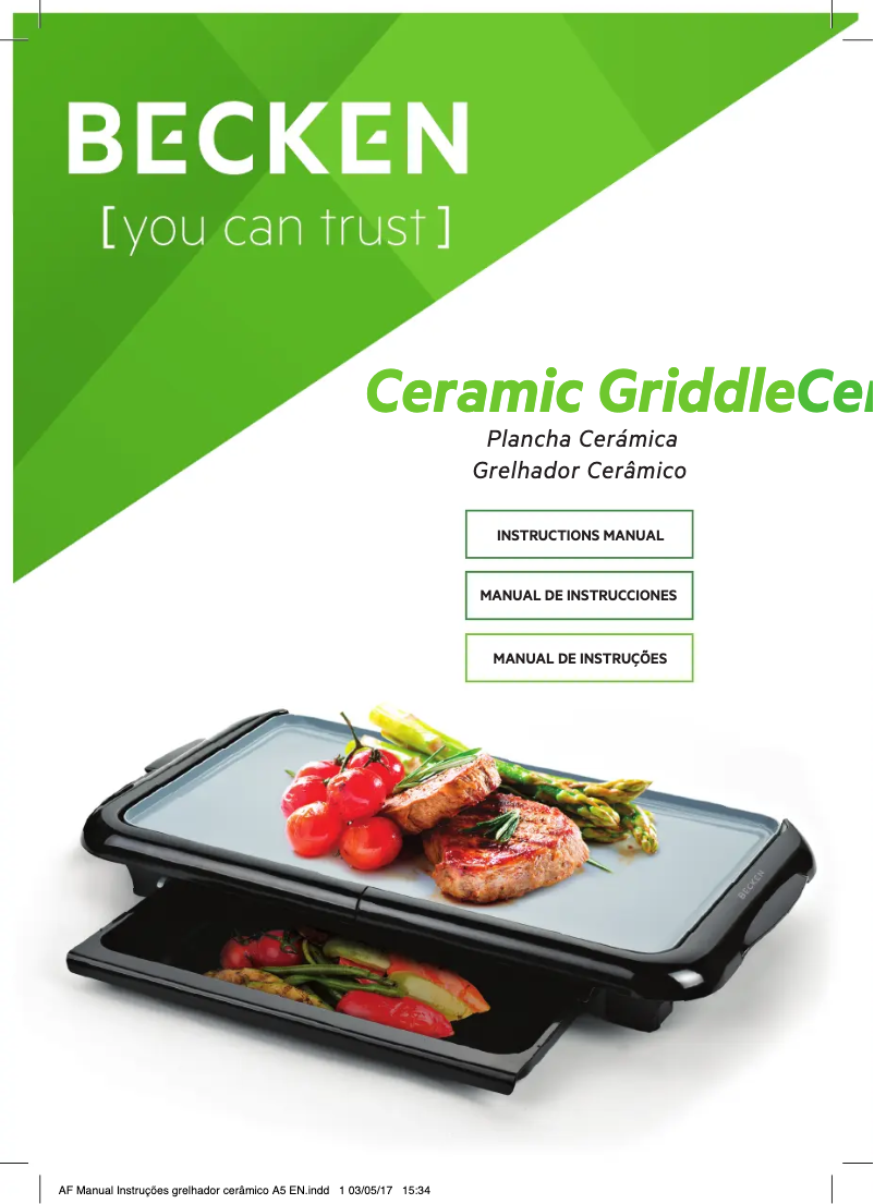 Imagen de la primera página del manual del dispositivo BCP2766