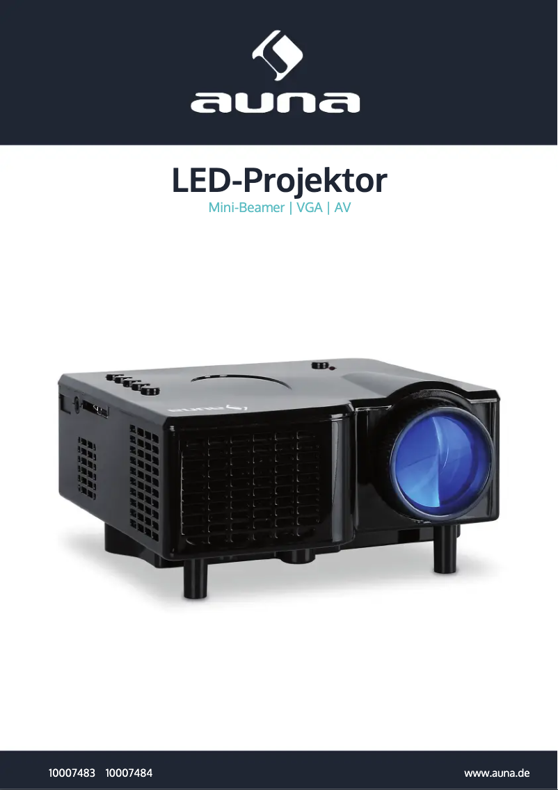 Página nº 1 - Manual de usuario Auna 10007483