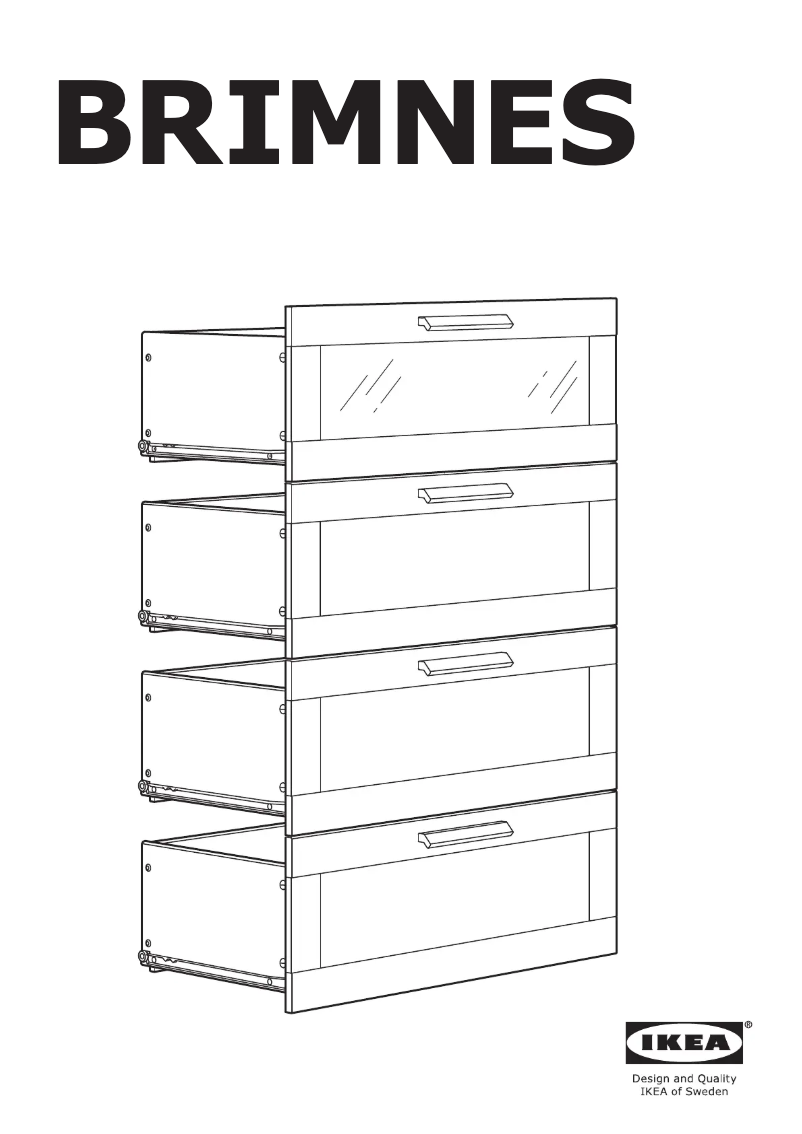 Imagen de la primera página del manual del dispositivo BRIMNES 105.460.43
