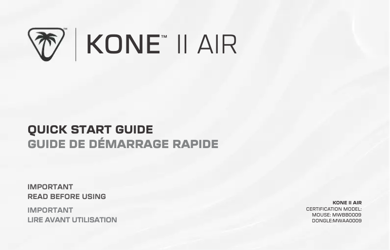 Página nº 1 - Manual de usuario Roccat Kone II Air