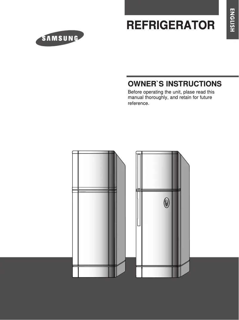 Página 1 del manual Manual de usuario Samsung RT21MHBB