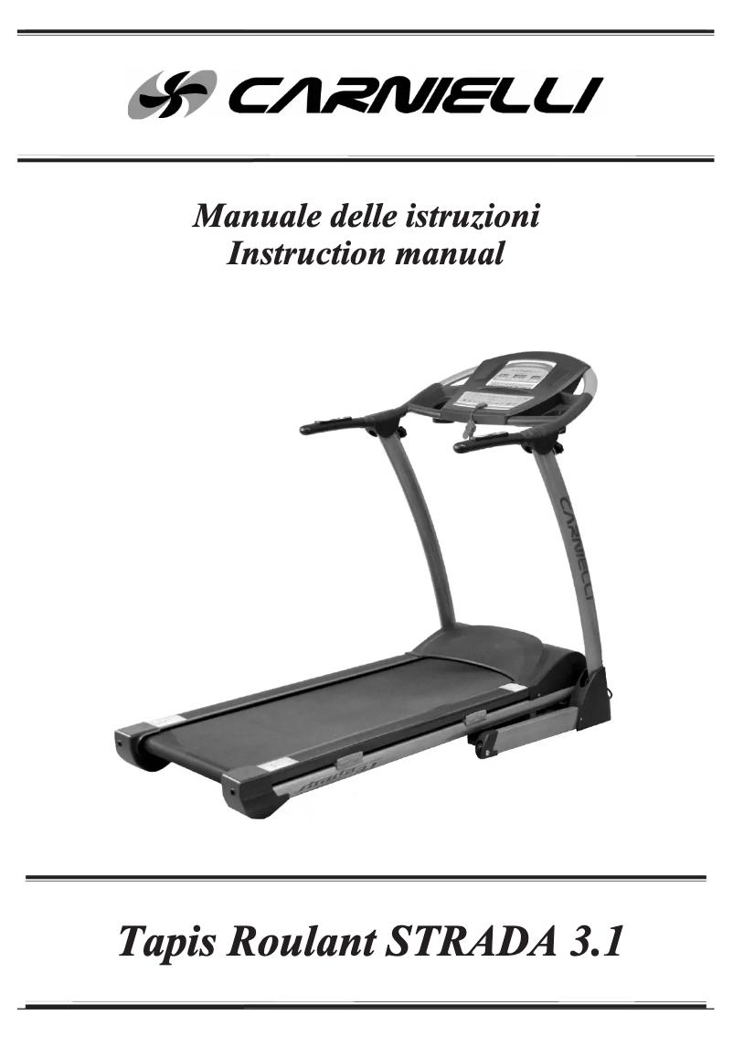 Imagen de la primera página del manual del dispositivo Strada 3.1