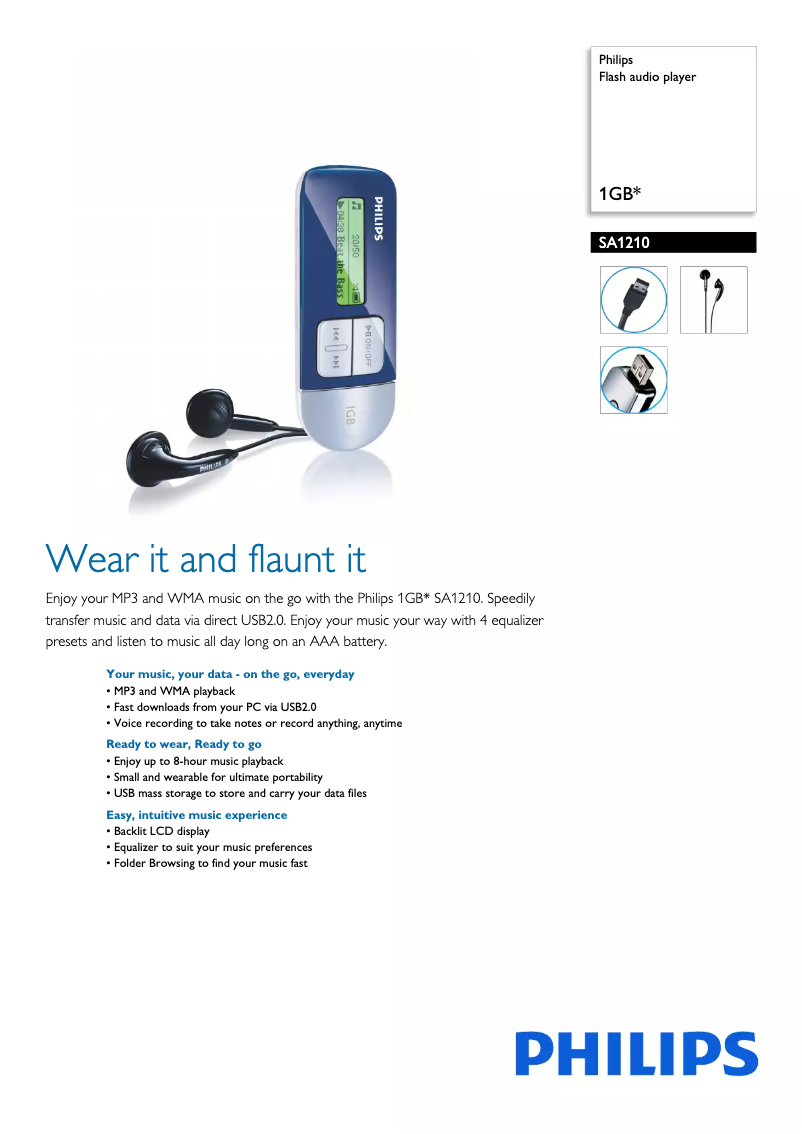 Imagen de la primera página del manual del dispositivo SA1210