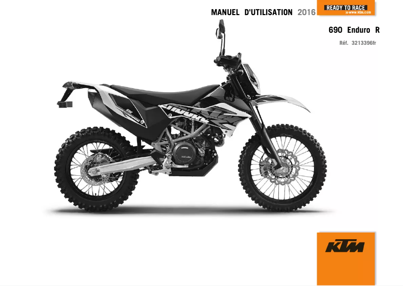 Imagen de la primera página del manual del dispositivo 690 Enduro R (2016)