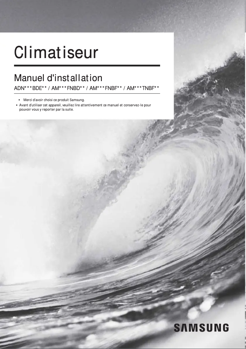 Imagen de la primera página del manual del dispositivo AM250FNBFEB/EU