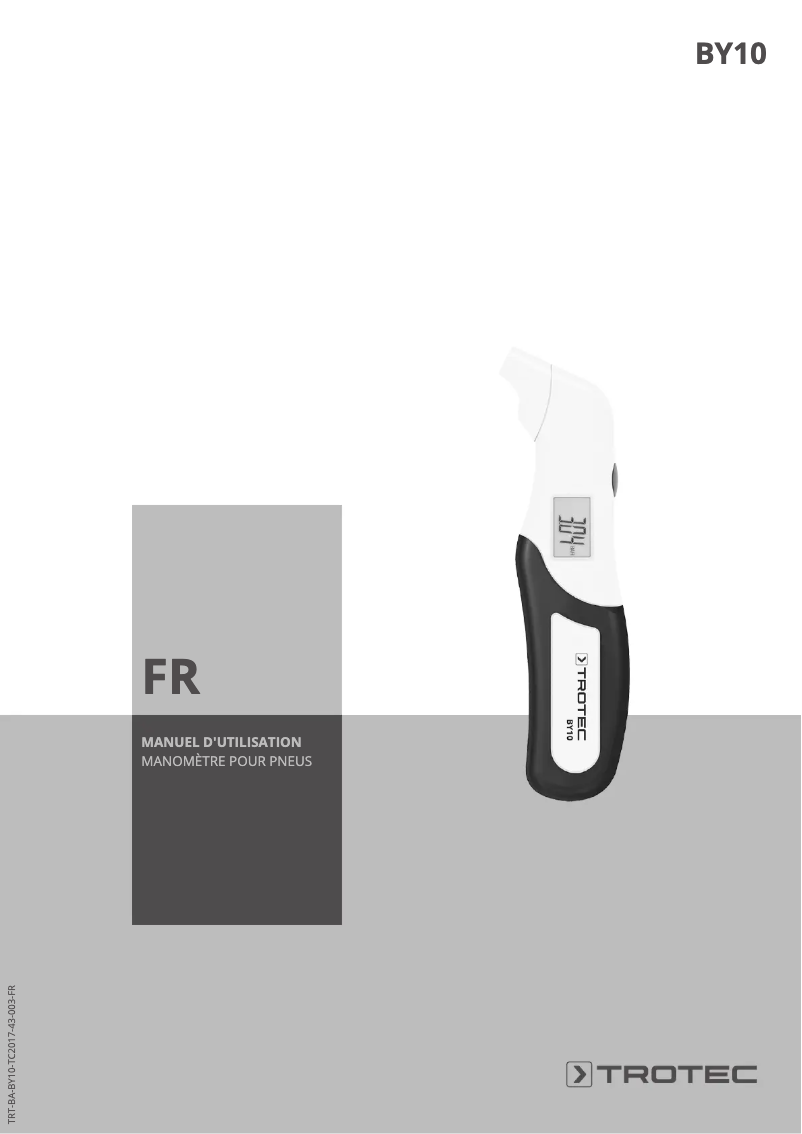 Imagen de la primera página del manual del dispositivo BY10