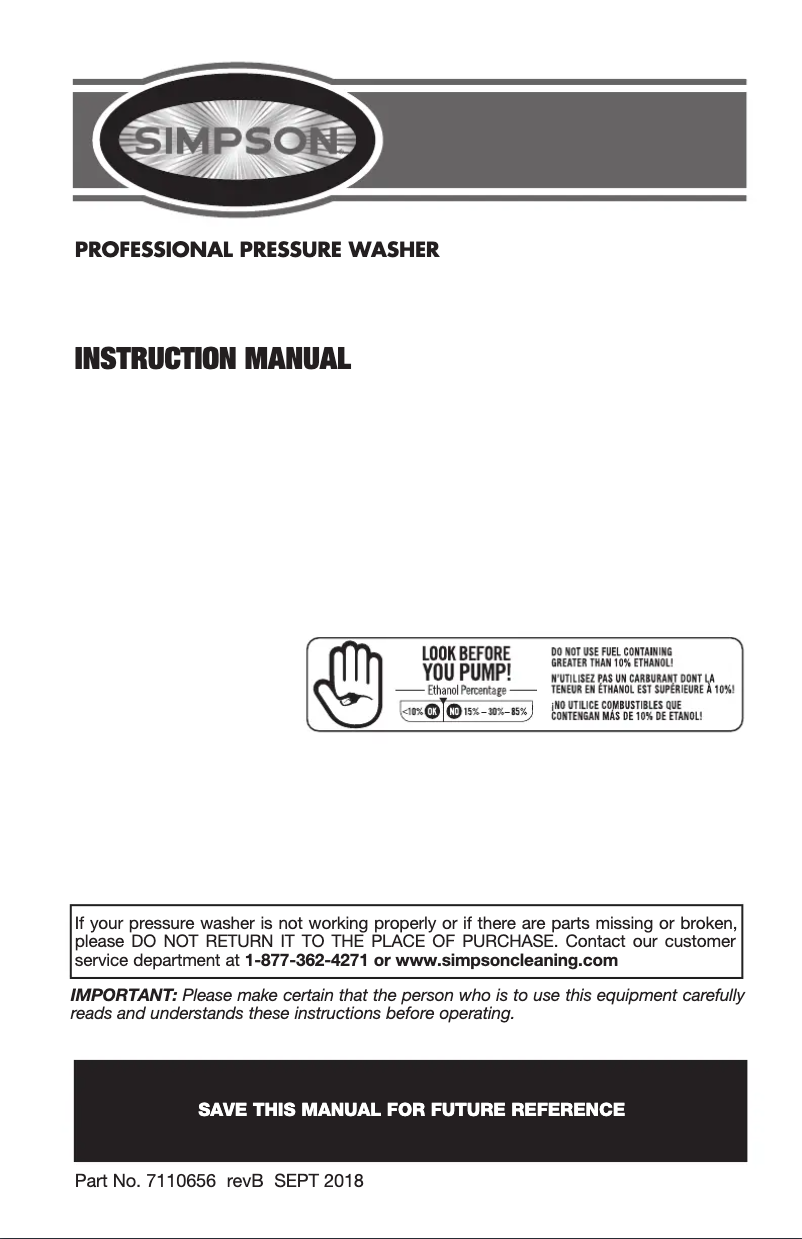 Imagen de la primera página del manual del dispositivo SuperPro 65200