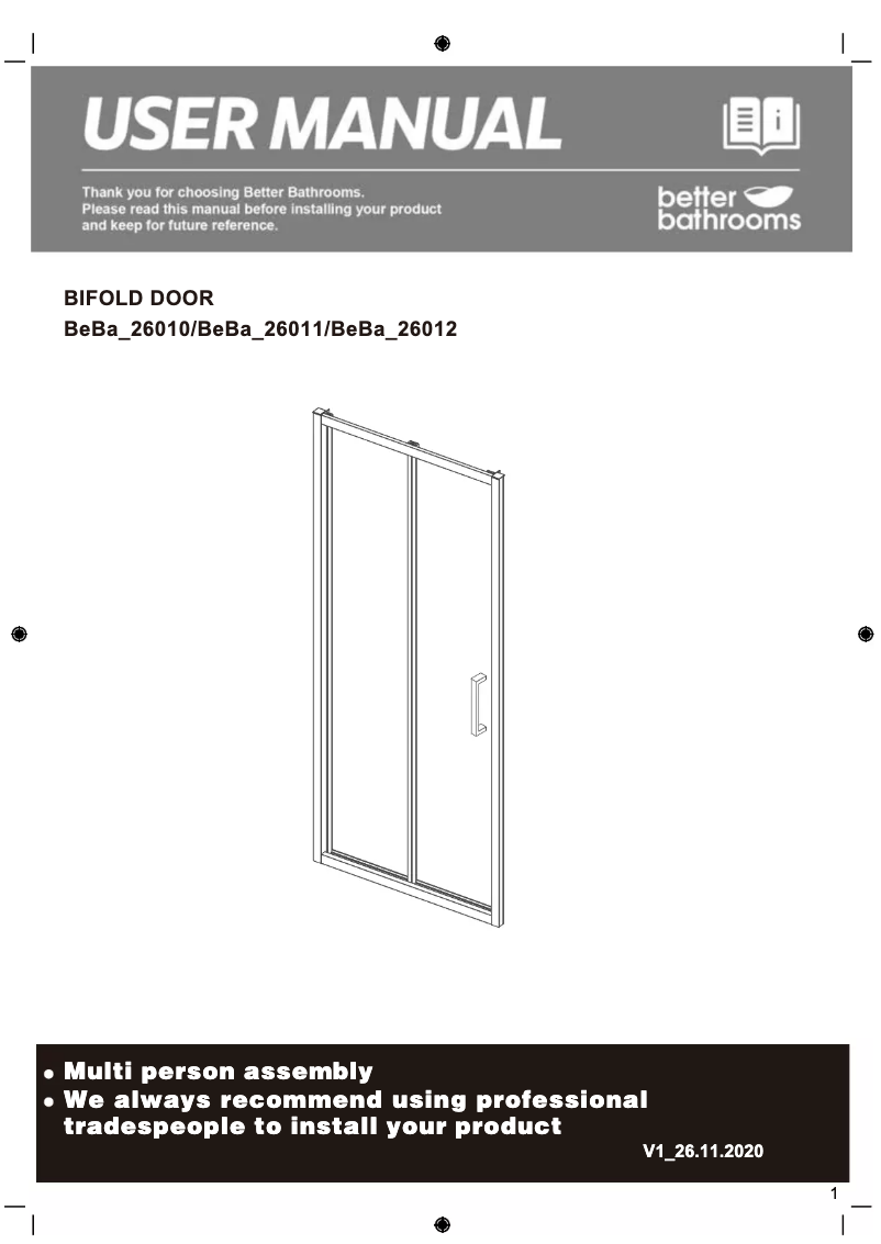 Página 1 del manual Manual de usuario Juno BeBa_26010