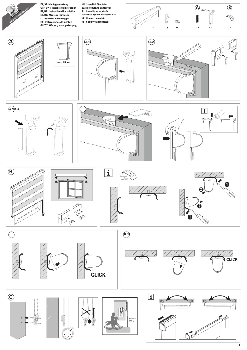 Página 1 del manual Manual de usuario Meradiso IAN 315298