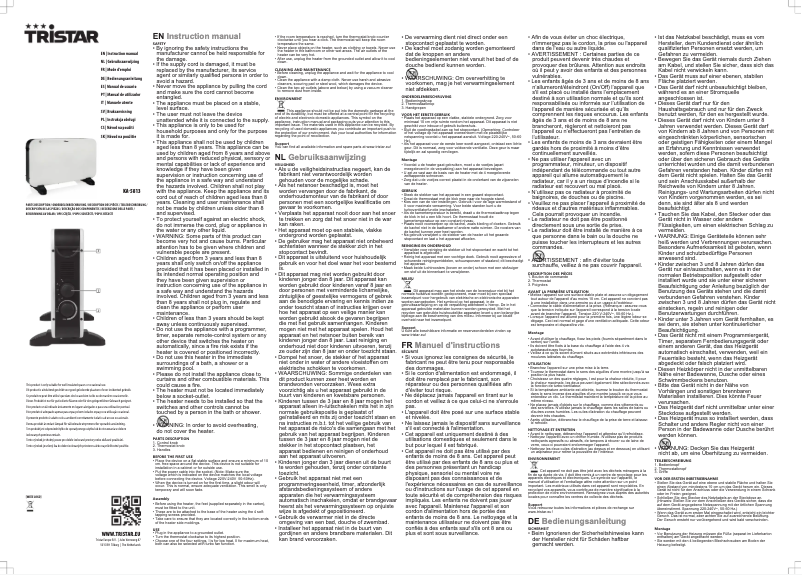 Imagen de la primera página del manual del dispositivo KA-5813