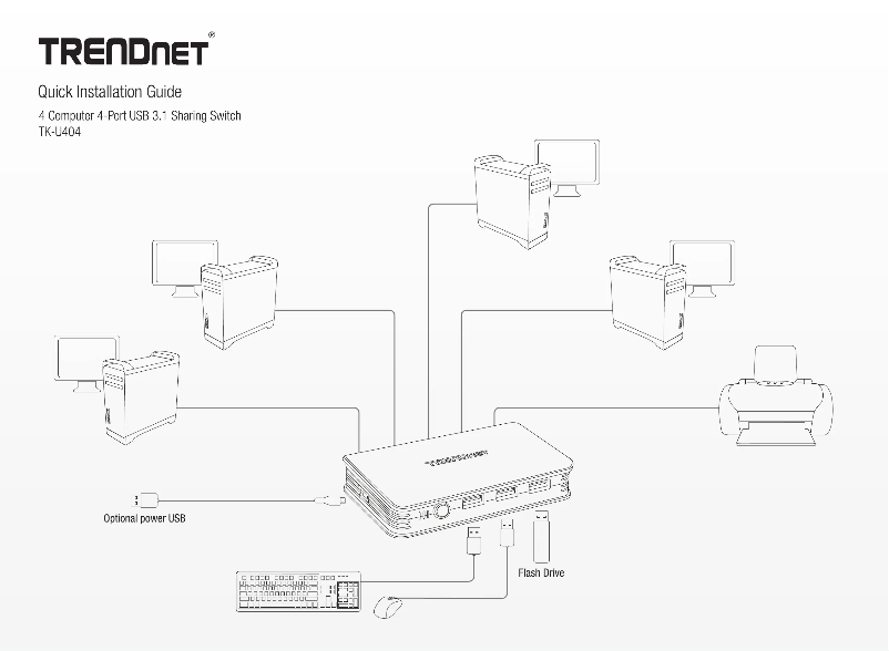 Imagen de la primera página del manual del dispositivo TK-U404