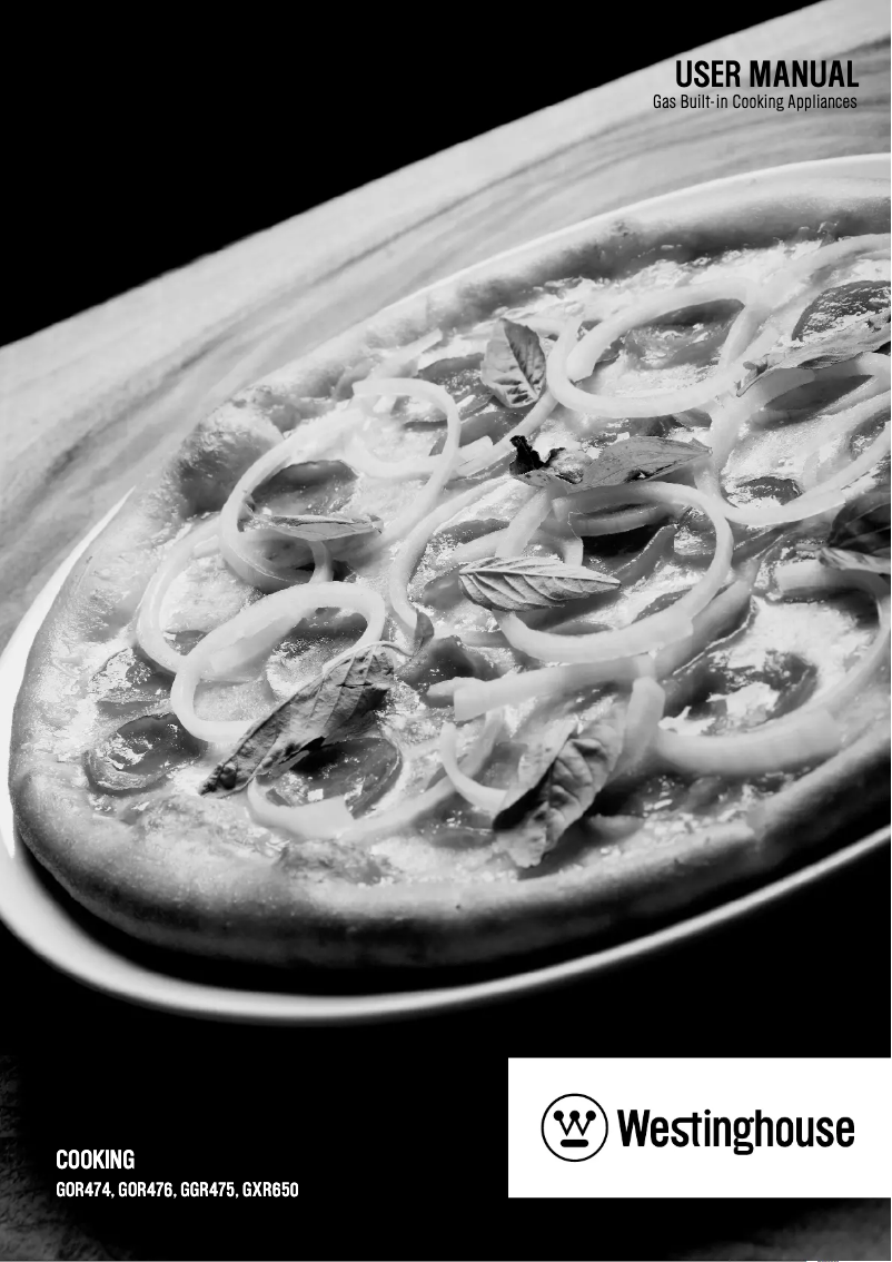 Imagen de la primera página del manual del dispositivo GOR474W