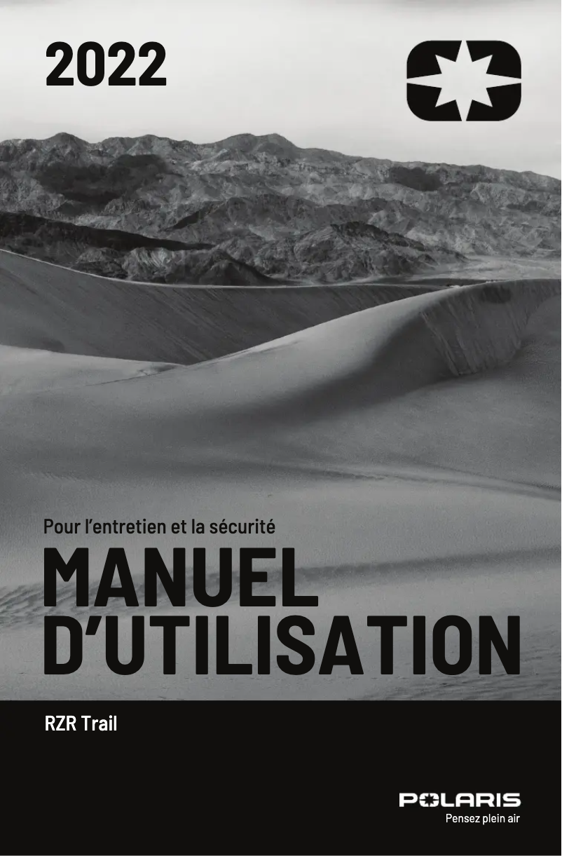 Página nº 1 - Manual de usuario Polaris RZR Trail Sport (2022)