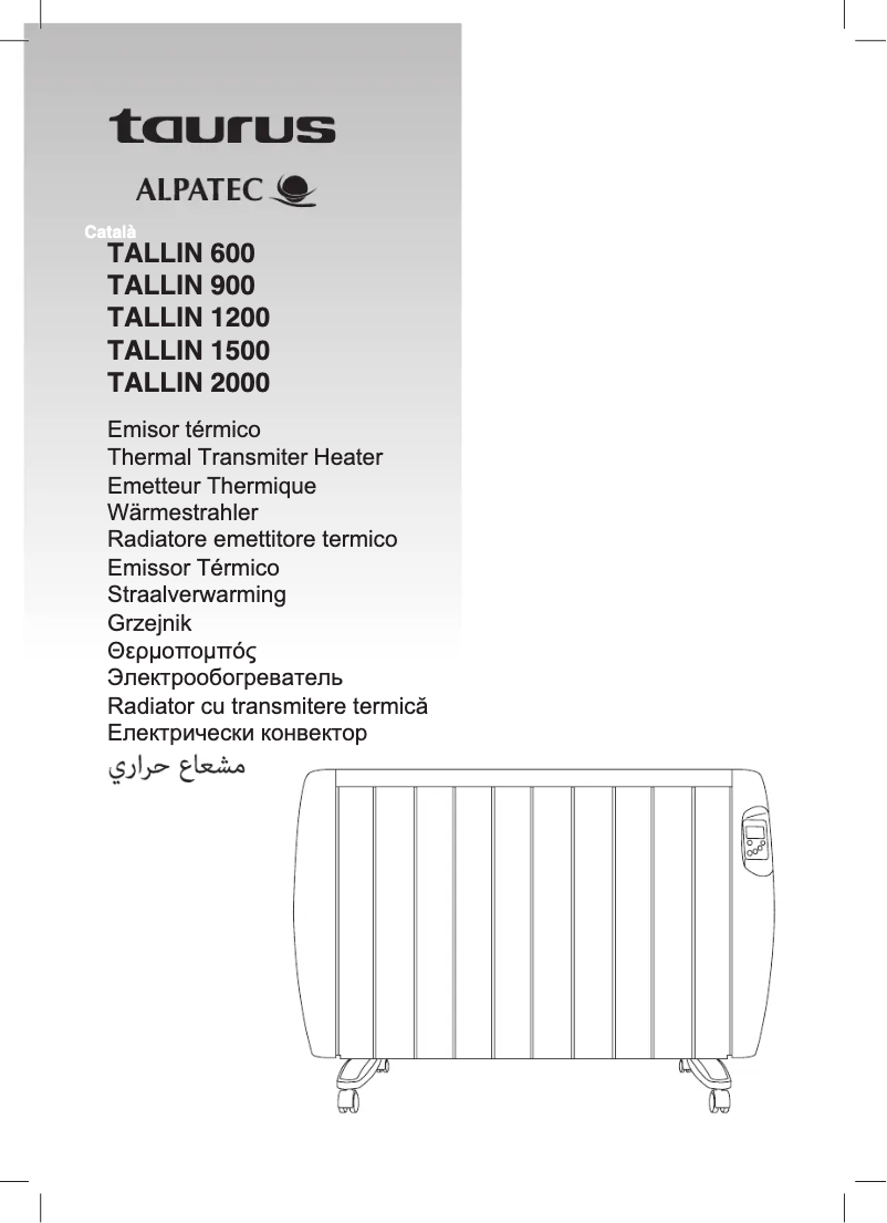 Imagen de la primera página del manual del dispositivo Tallin 600