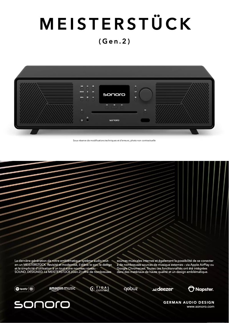 Imagen de la primera página del manual del dispositivo MAESTRO Quantum