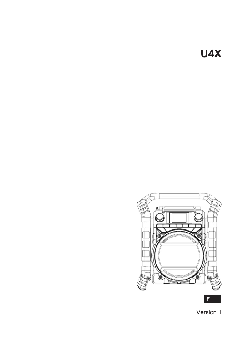 Imagen de la primera página del manual del dispositivo U4X