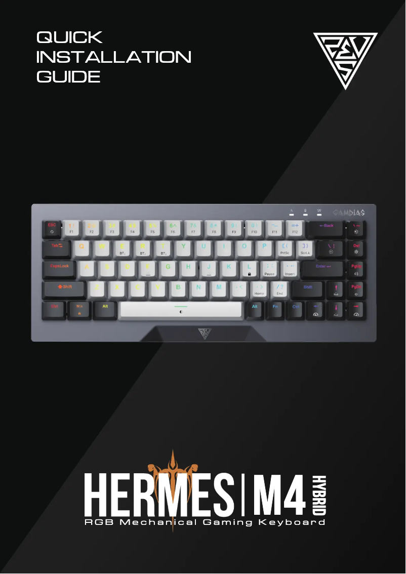 Imagen de la primera página del manual del dispositivo Hermes M4 Hybrid