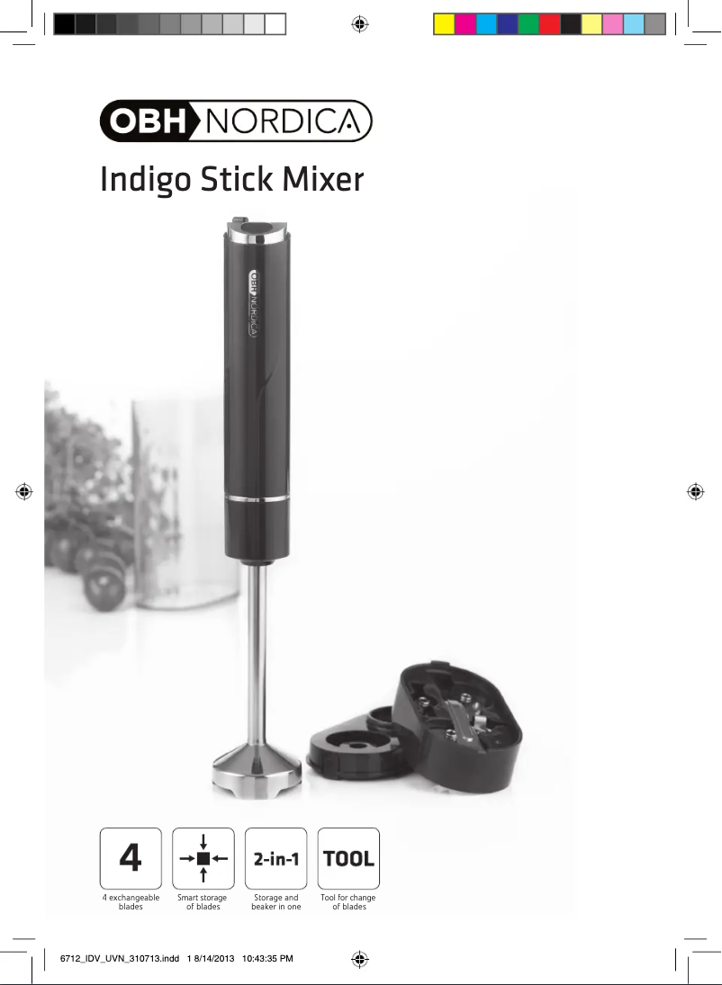 Página nº 1 - Manual de usuario OBH Nordica 6713