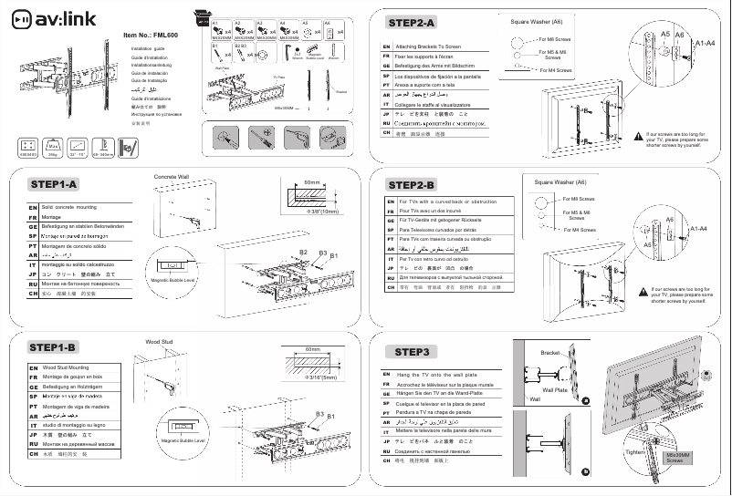 Imagen de la primera página del manual del dispositivo FML600