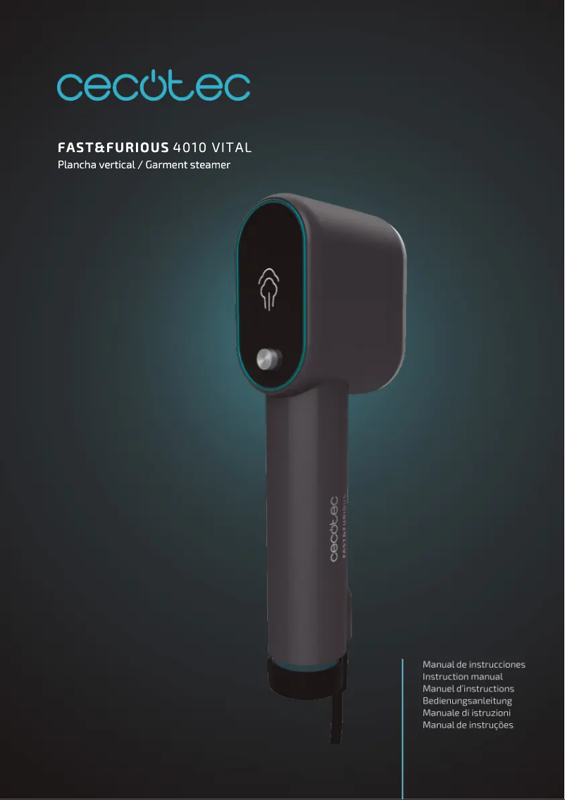 Página nº 1 - Manual de usuario Cecotec Fast&Furious 4010 Vital