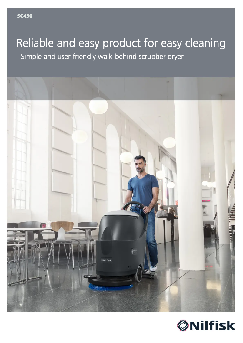 Página nº 1 - Folleto Nilfisk SC430