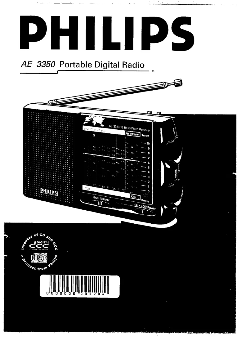 Imagen de la primera página del manual del dispositivo AE3350