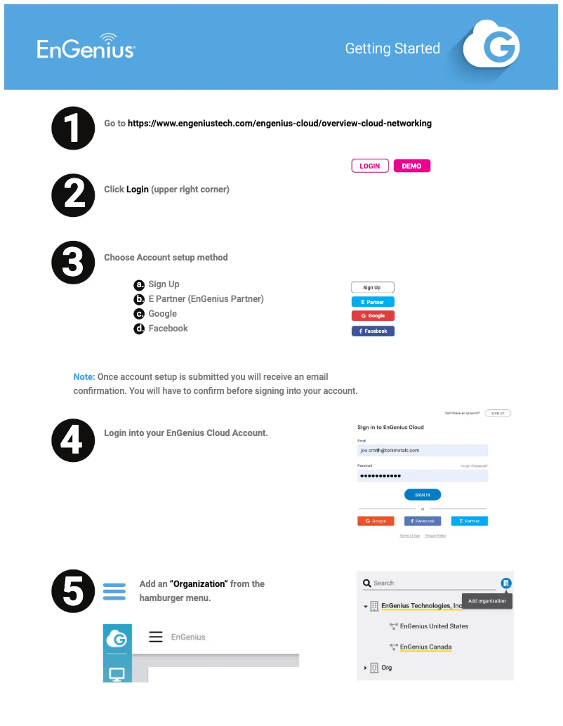 Página 1 del manual Manual de usuario EnGenius ECW270
