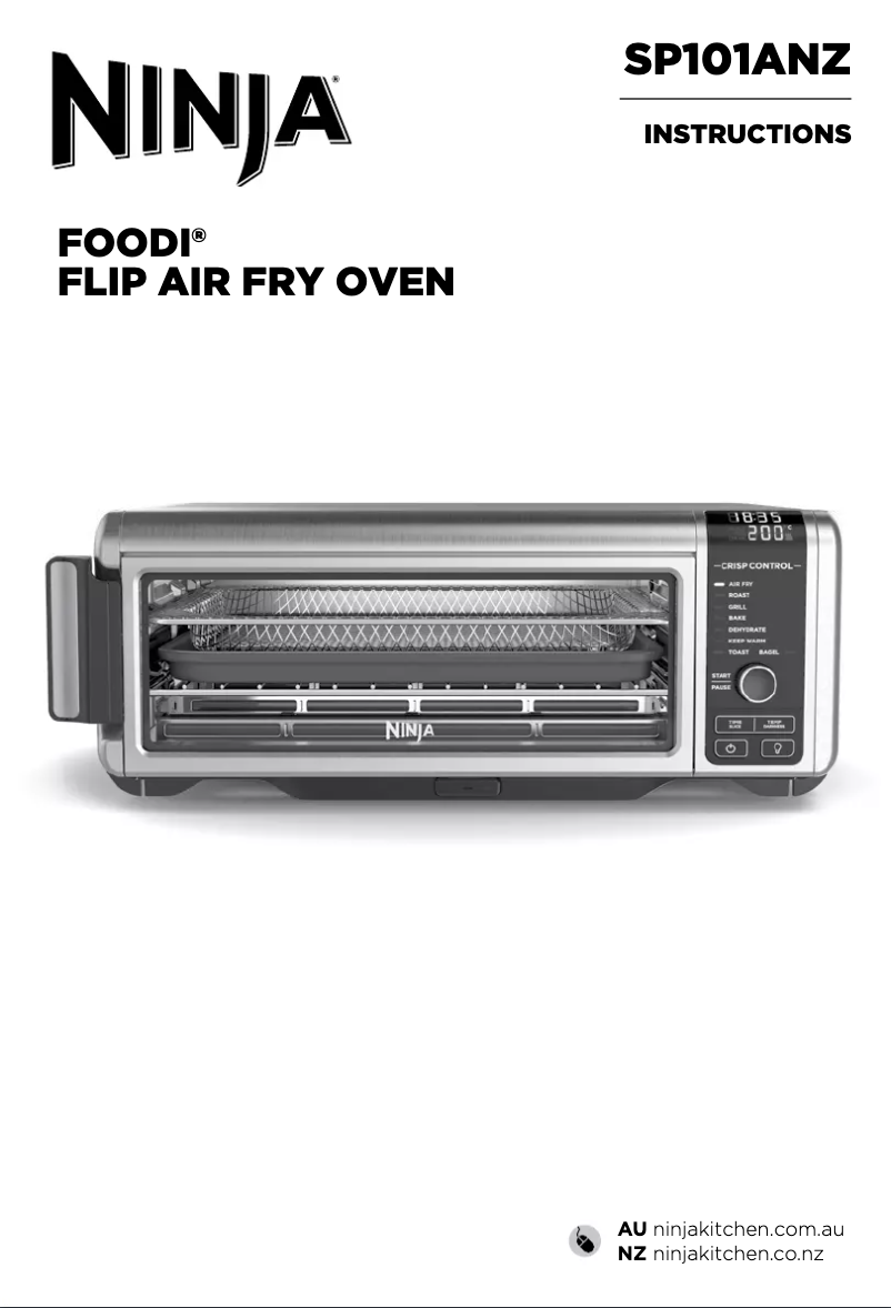 Página 1 del manual Manual de usuario Ninja Foodi SP101ANZ