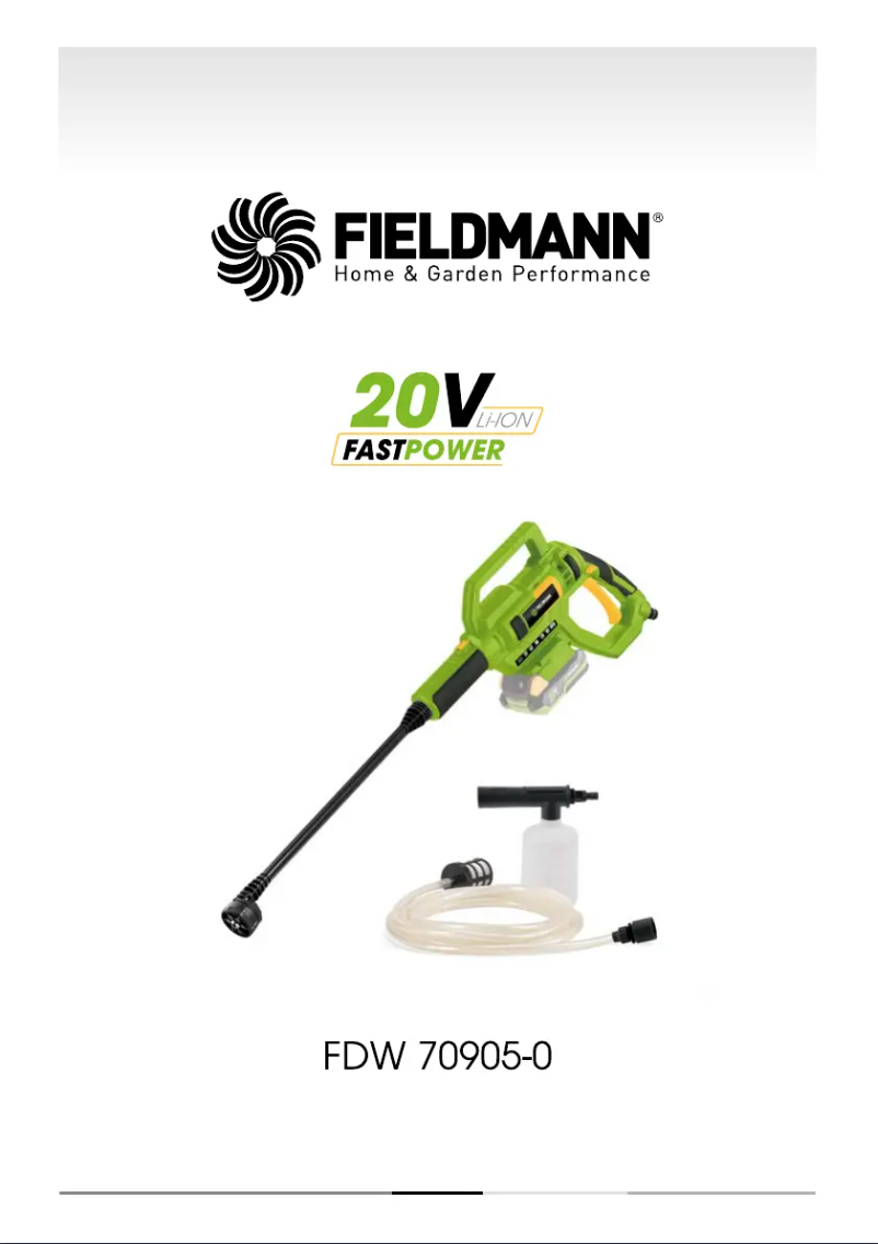 Página 1 del manual Manual de usuario Fieldmann FDW 70905-0