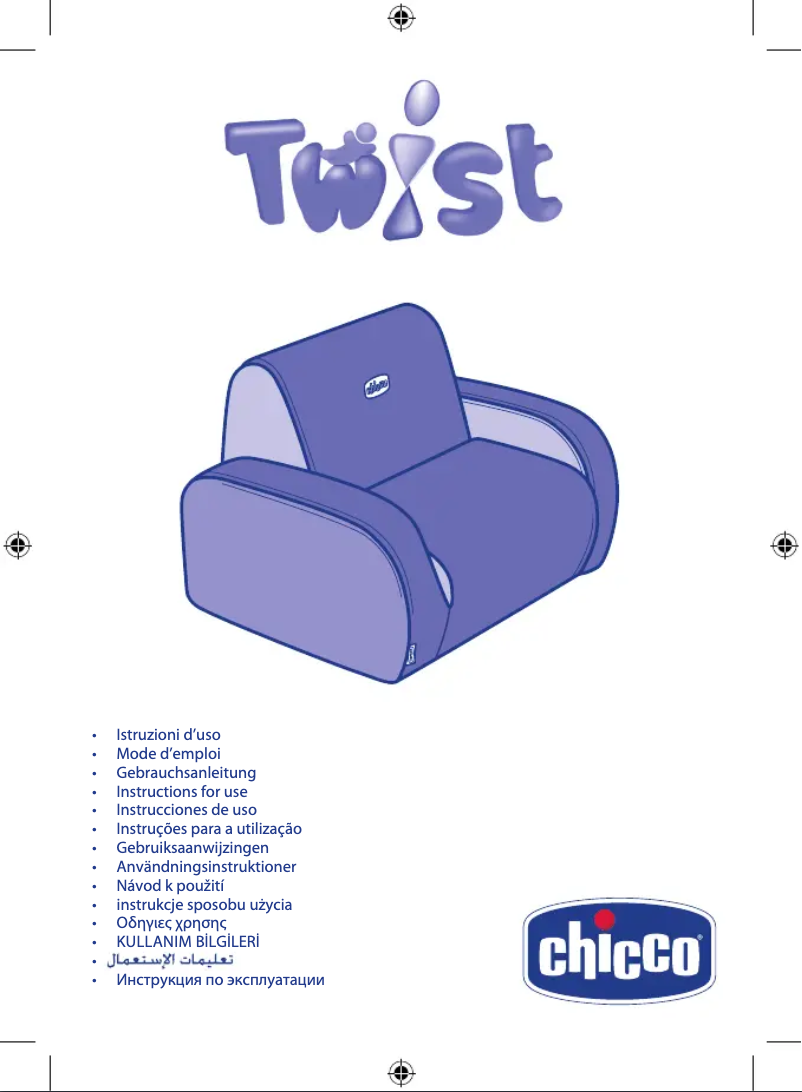 Imagen de la primera página del manual del dispositivo Twist