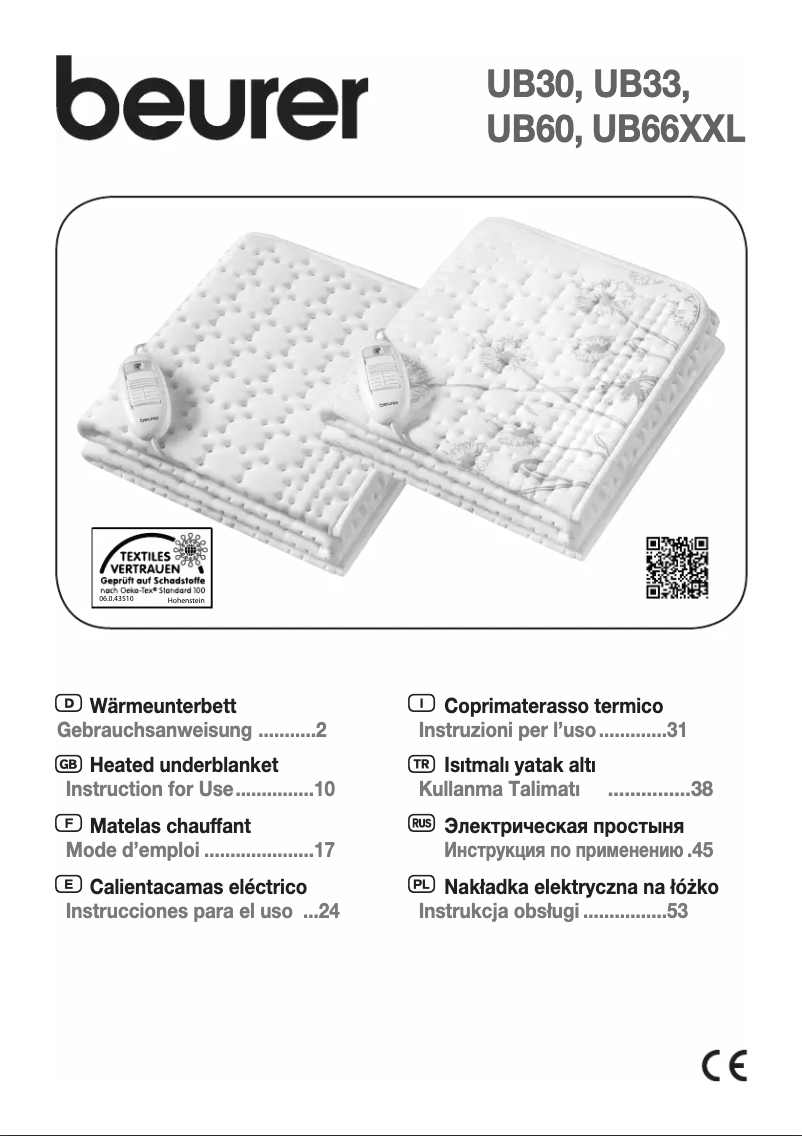 Imagen de la primera página del manual del dispositivo UB 30 Kompakt