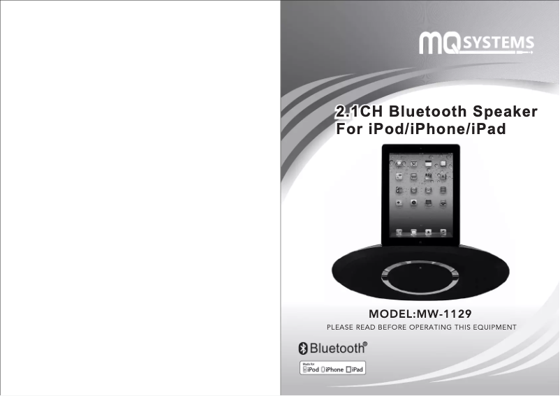 Imagen de la primera página del manual del dispositivo MW-1129