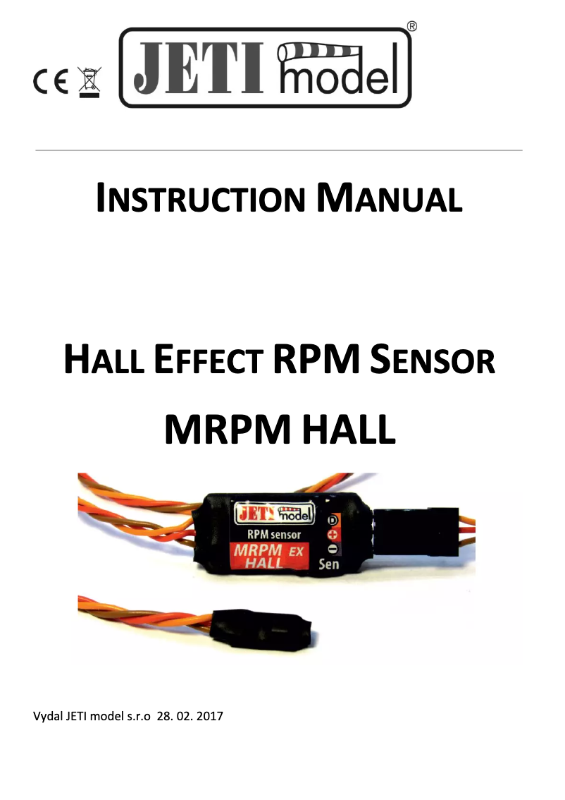 Imagen de la primera página del manual del dispositivo JEX-MRPM-H