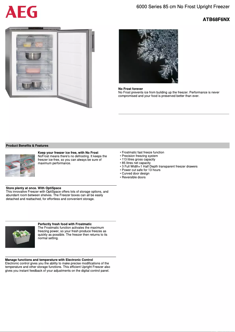 Imagen de la primera página del manual del dispositivo ATB68F6NX