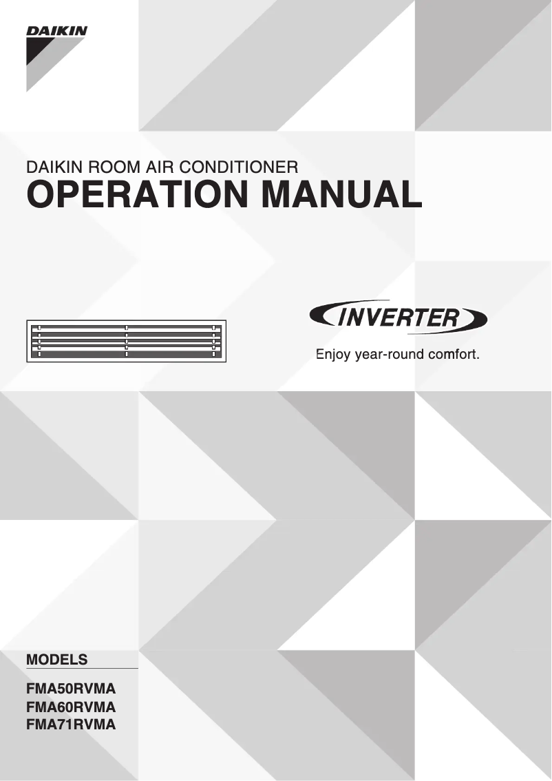 Imagen de la primera página del manual del dispositivo FMA71RVMA