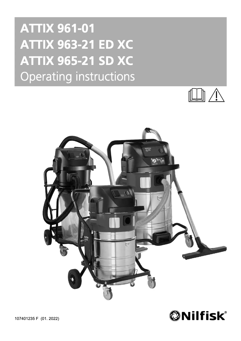 Imagen de la primera página del manual del dispositivo ATTIX 965-21 SD XC