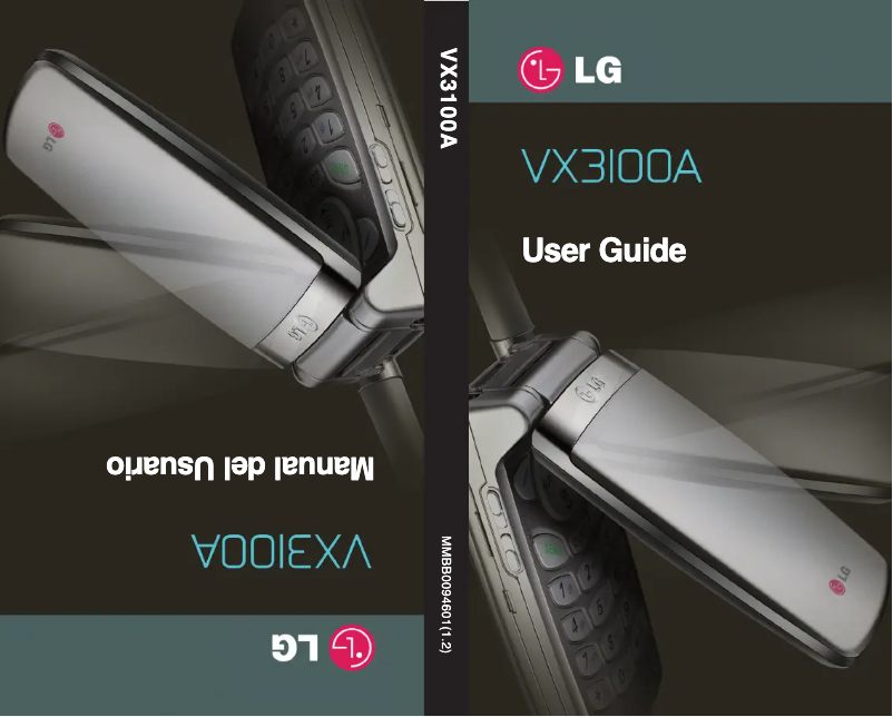 Imagen de la primera página del manual del dispositivo AX3100