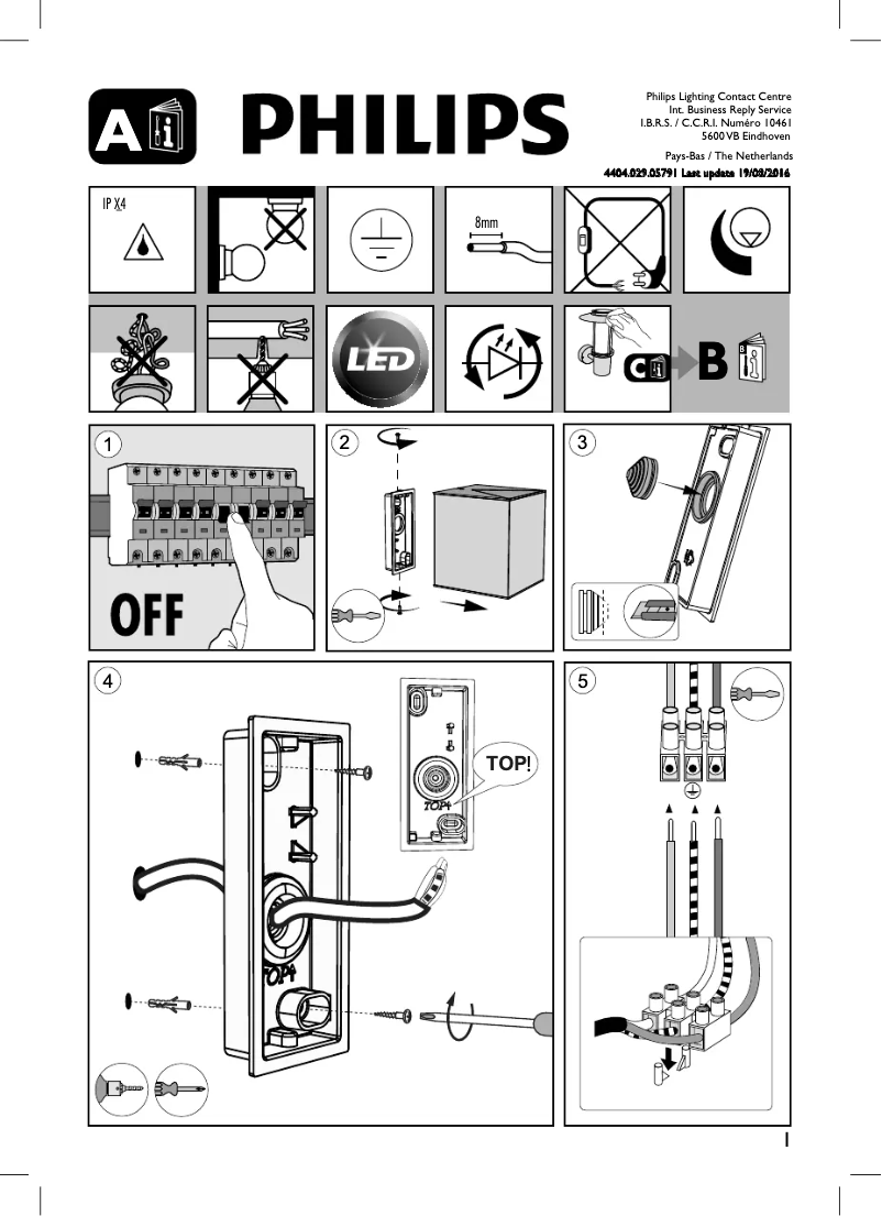Página nº 1 - Manual de usuario Philips Cistus