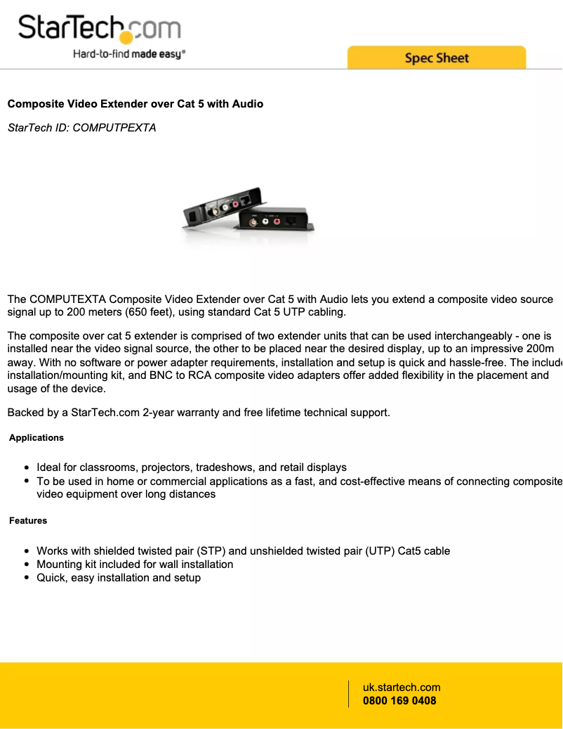 Imagen de la primera página del manual del dispositivo COMPUTPEXTA