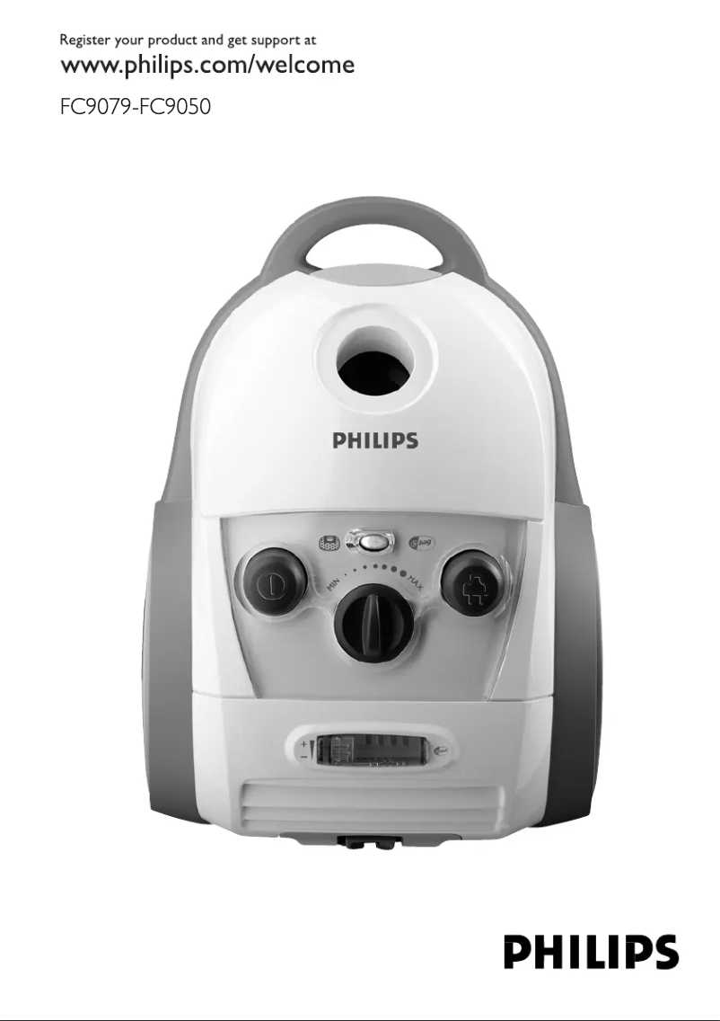 Página 1 del manual Manual de usuario Philips Jewel FC9060