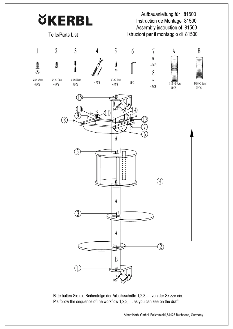 Imagen de la primera página del manual del dispositivo Dolomit 81500