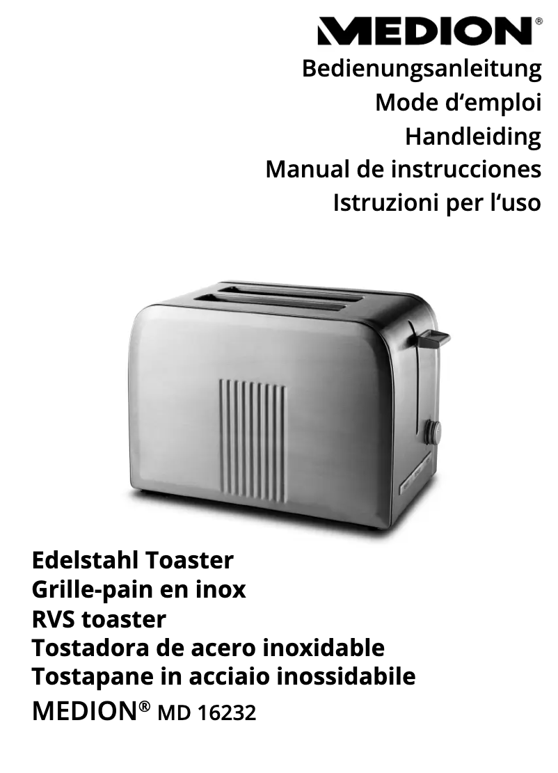 Página 1 del manual Manual de usuario Medion MD 16232