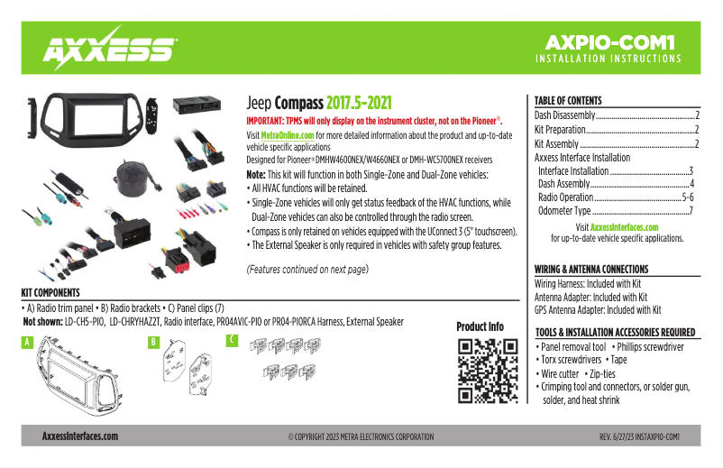 Página nº 1 - Manual de usuario AXESS AXPIO-COM1