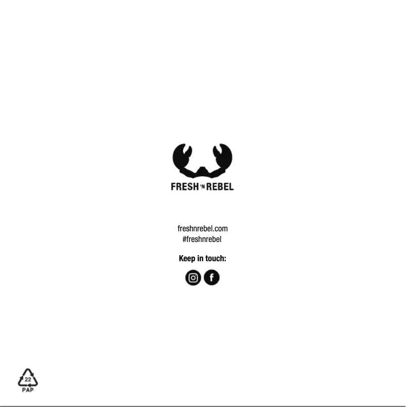 Página 1 del manual Manual de usuario Fresh 'n Rebel Wireless Kids Headphones