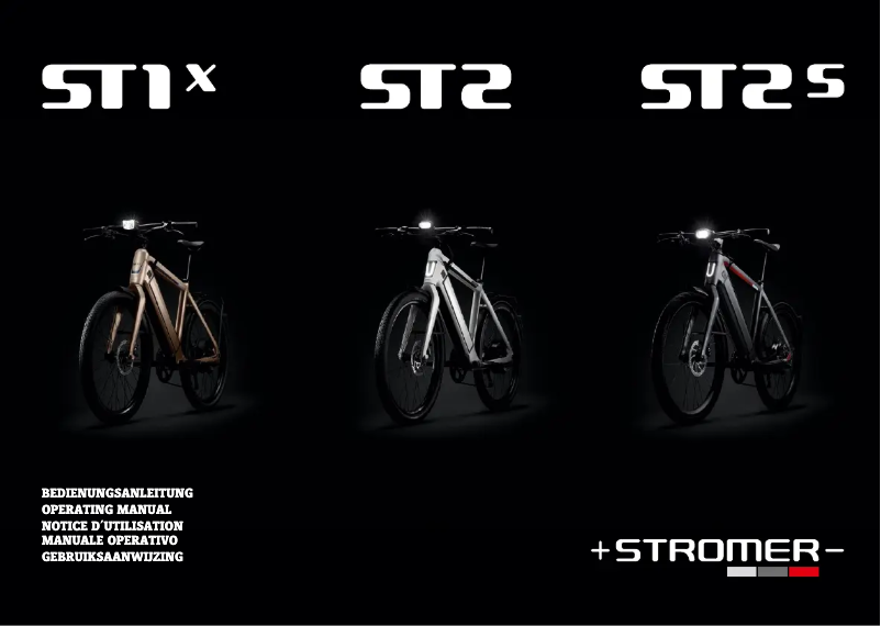 Página 1 del manual Manual de usuario Stromer ST2 S