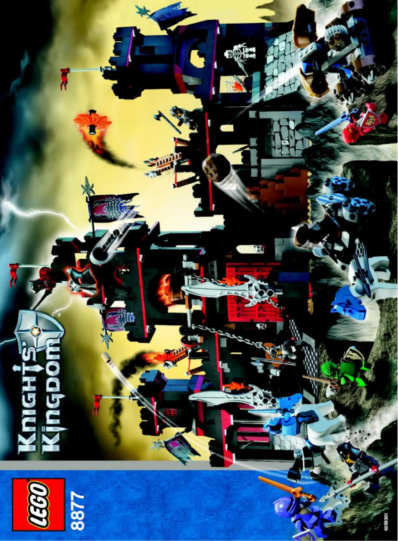 Página 1 del manual Manual de usuario Lego Vladek's Dark Fortress