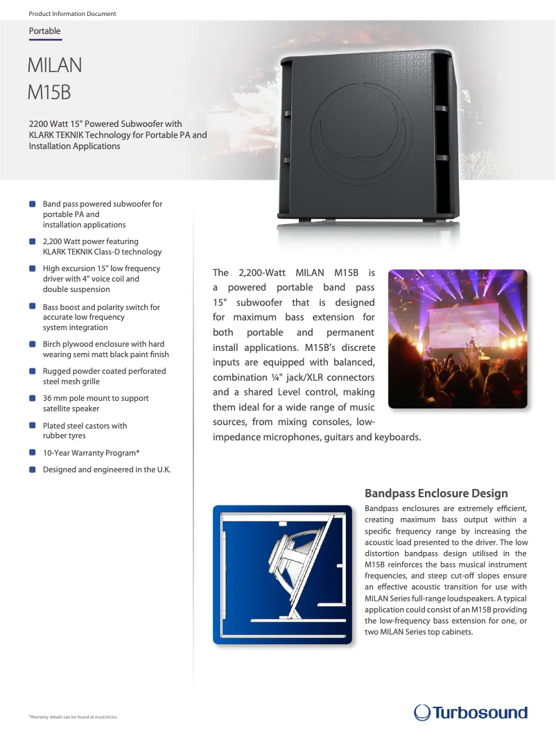 Imagen de la primera página del manual del dispositivo Milan M15B