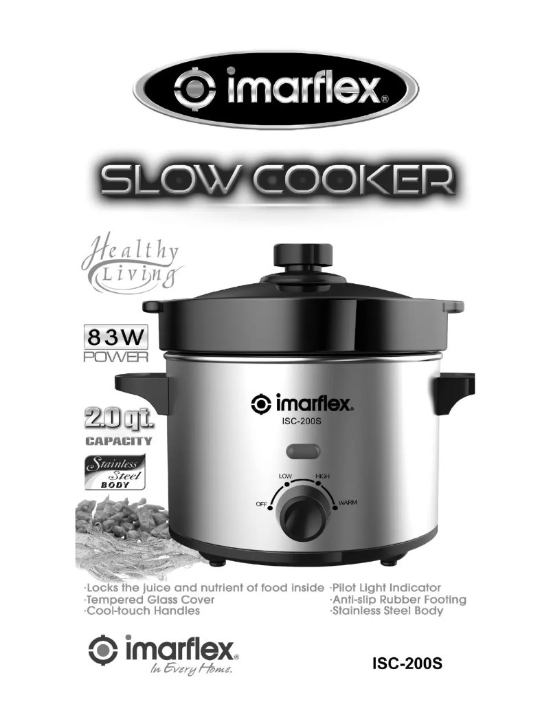 Página nº 1 - Manual de usuario Imarflex ISC-200S