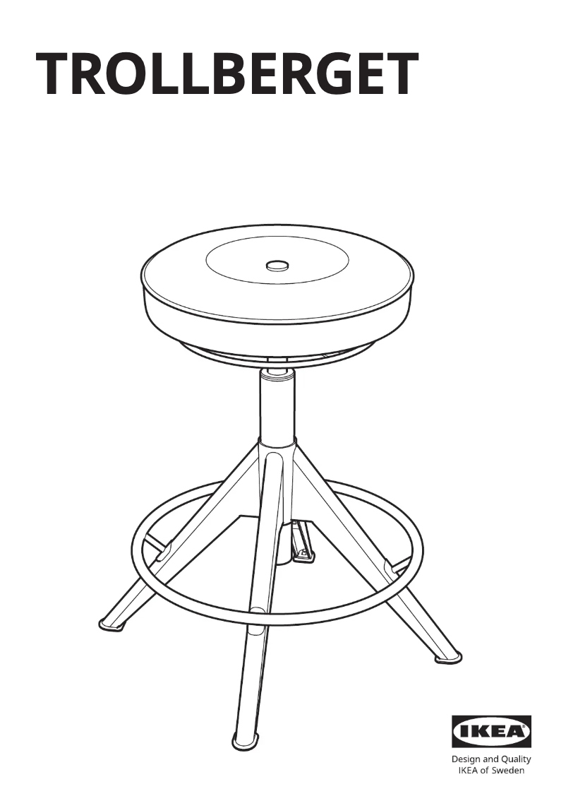 Imagen de la primera página del manual del dispositivo TROLLBERGET 003.882.61