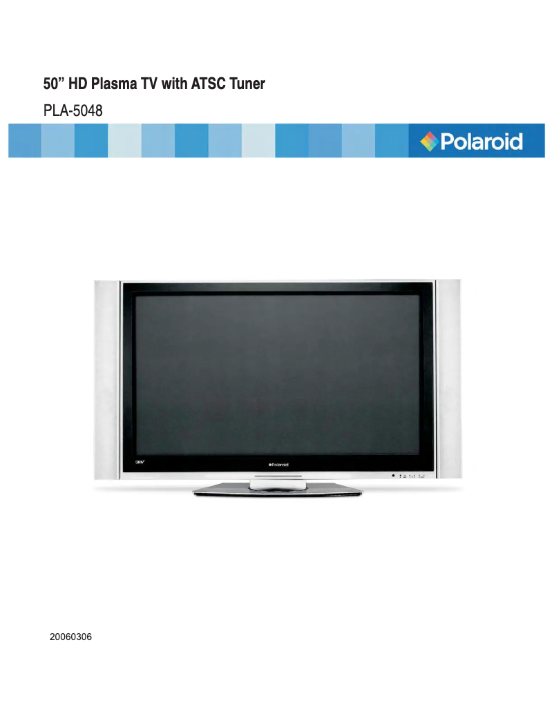 Imagen de la primera página del manual del dispositivo PLA-5048